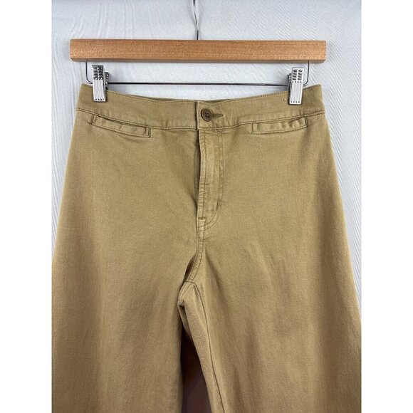 Women’s Madewell Size P27 Khaki Cotton Bermuda Pant - Picture 2 of 6